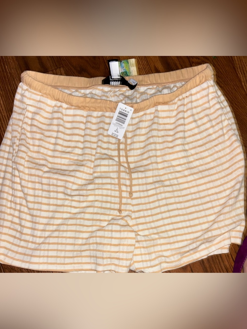 Torrid High-Rise Drawstring Knit Shorts size 2 new with tags